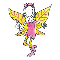 fairy in boots