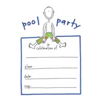 pool party boy invite