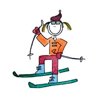 ski girl