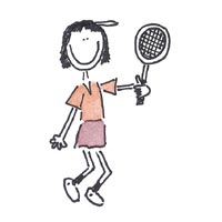 tennis girl